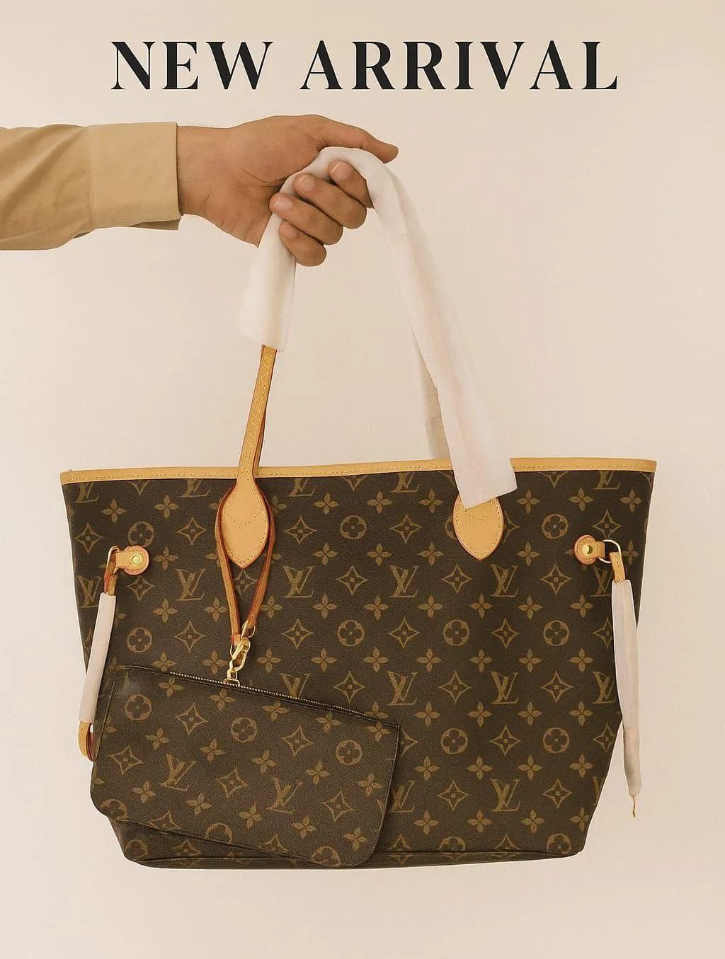 Girl's Leather Printed Shoulder Bag