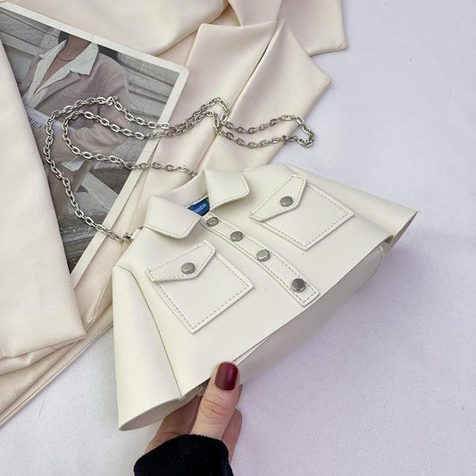 Stylish Girl's Black Rexine Shoulder Bag - 1 Pcs