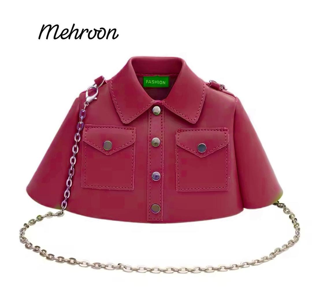 Stylish Girl's Black Rexine Shoulder Bag - 1 Pcs