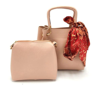 Women's PU Leather Plain Shoulder Bag