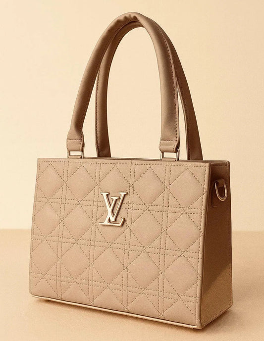 Women's PU Leather Plain Shoulder Bag