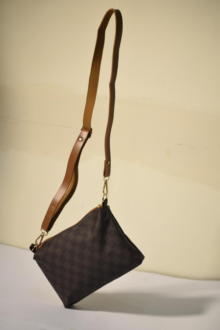 Women's PU Leather Printed Shoulder Bag